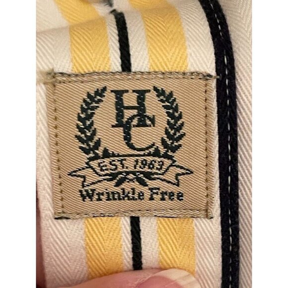 Hunt‎ Club Collection Wrinkle-Free Striped Cotton Shirt Men's sz XXL - Picture 4 of 11